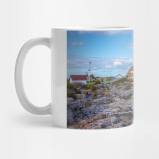 Portland Head Lighthouse Maine Rugged Landscape Mug